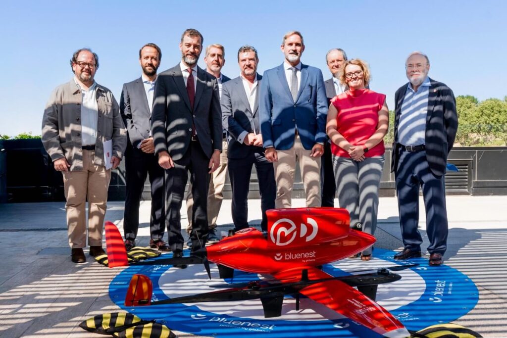 Transporte de material sanitario con drones entre hospitales