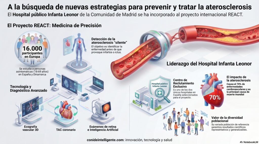 El proyecto ayudará a entender mejor como prevenir infartos, ictus y otras patología graves del corazón y el cerebro a través de pruebas médicas sencillas.