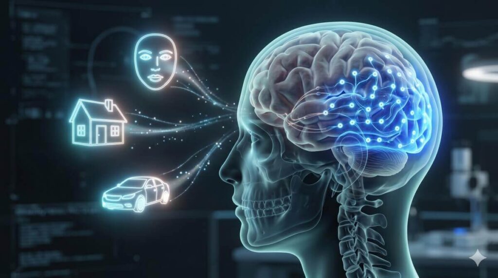 Investigadores de la EPFL desarrollan modelos de IA capaces de predecir dónde estimular el cerebro para evocar rostros y objetos concretos.